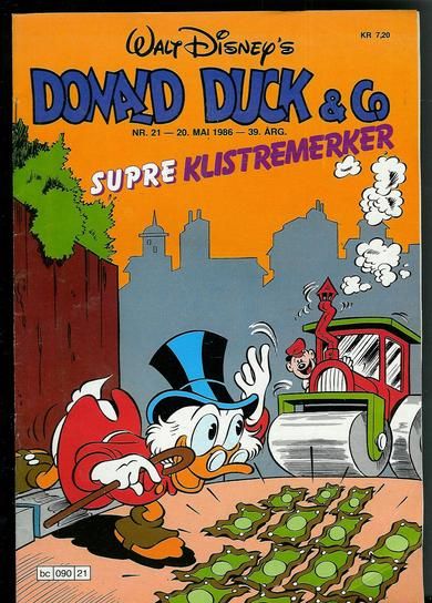 1986 nr 021 DONALD DUCK & CO