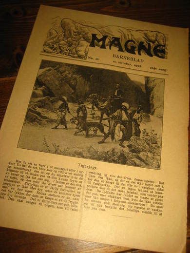 1908 nr 021 MAGNE BARNEBLAD