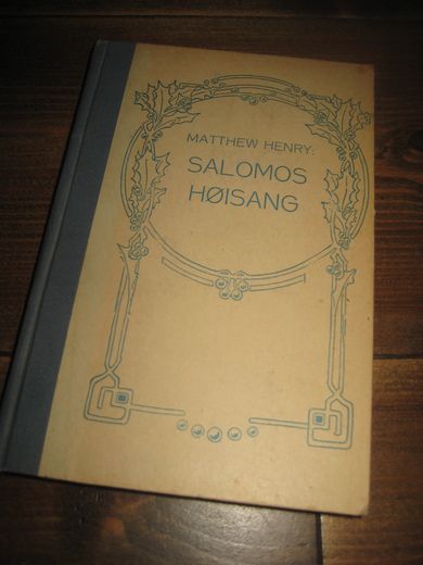 HENRY: SALAMOS HØISANG. 1927