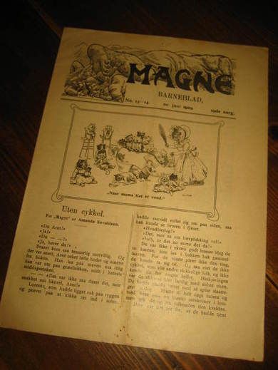 1909 nr 013 MAGNE BARNEBLAD