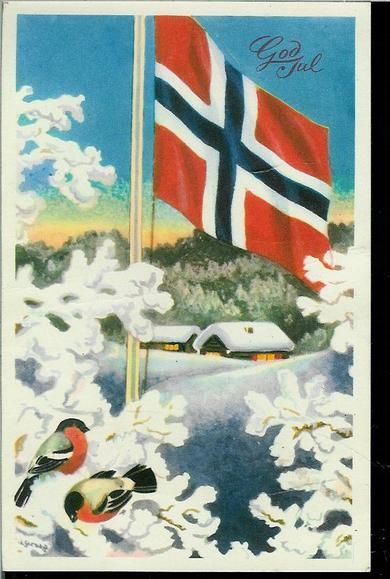 Postkort fra Mittet. 50 tallet.