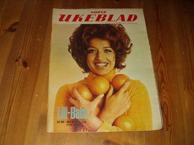 1972,nr 019, NORSK UKEBLAD. Lill Babs.