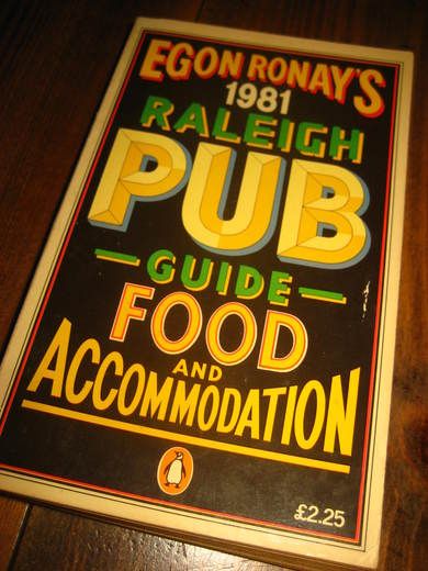 EGON RONAY'S 1981 RALEIGH PUB GUIDE