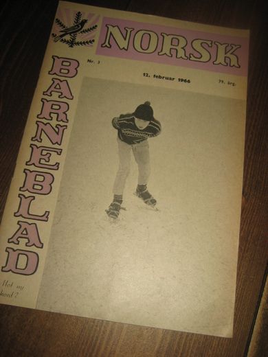 1966 nr 003 NORSK BARNEBLAD