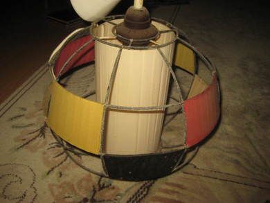 Eldre pen taklampe 60 tallet Ca 35 cm i diameter