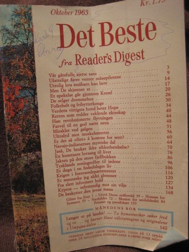 1963 nr 010 Det Beste fra Reader's Digest