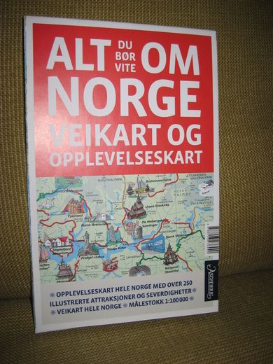ALT DU BØR VITE OM NORGE VEIKART OG OPPLEVELSESKART 2008