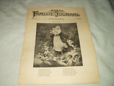 1900 nr 051 NORSK FAMILIE JOURNAL JULENUMMER