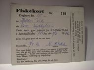 Fiskekort Dagskort 3 7 1976 Nr 330