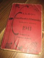 1941, K.K. HEJE Landbruks Almanakk. Forkortet utgave,. .