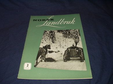 1958 nr 002 NORSK Landbruk