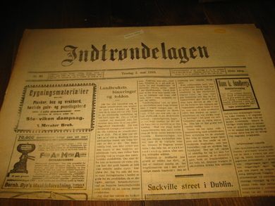 1916 nr 083 Indtrøndelagen