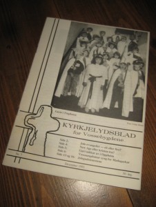 KYRKJELYDSBLAD for Vossebygdene. 1991,nr 007.
