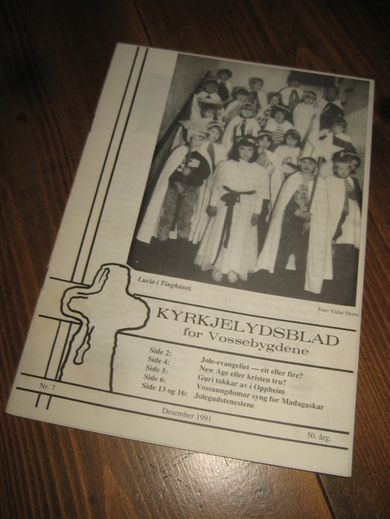 KYRKJELYDSBLAD for Vossebygdene 1991 nr 007
