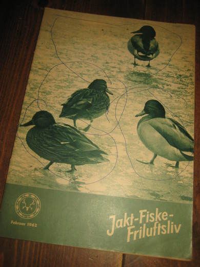 1962 FEBRUAR JAKT FISKE FRILUFTSLIV