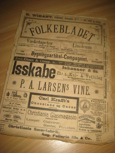 1900 nr 013 FOLKEBLADET