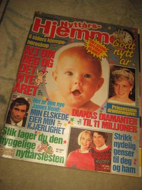 1986 nr 001 HJEMMET DIANA