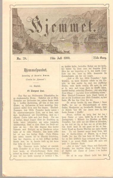 1900 nr 028 Hjemmet