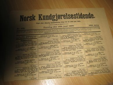 1908 nr 173 Norsk Kundgjørelsestidende