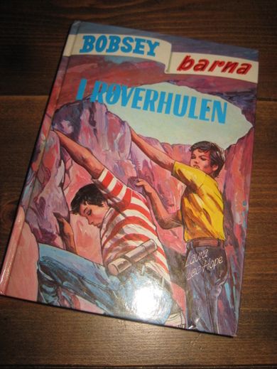 Hope: BOBSEY barna I RØVERHULEN Bok nr 13 1980
