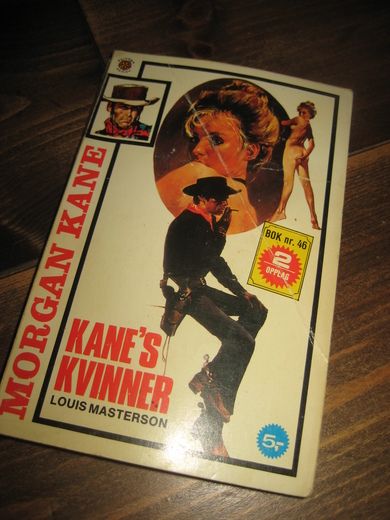 MASTERSON LOUIS: KANES KVINNER Bok nr 46 2 OPPLAG 1974