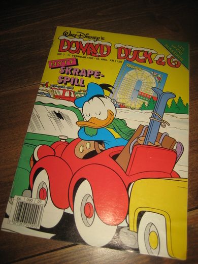 1992 nr 007 DONALD DUCK & CO