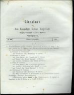 1886,nr 022, Circulære fra Den Kongelige Norske Regjerings Departement for det Indre. Poststyrelsen.