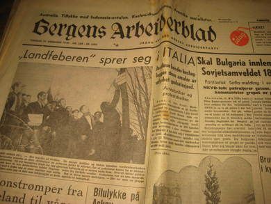 1949 nr 289 13 desember Bergens Arbeiderblad