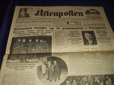 1933 nr 569 Morgen Aftenposten