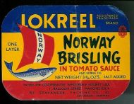 LOKRELL NORWAY BRISLING