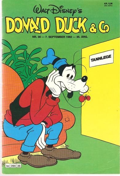 1982 nr 036 Donald Duck & Co