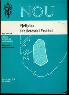 1974,nr 039, Fjellplan for Setesdal Vesthei.