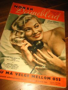 1956,nr 014, NORSK Dameblad. ANITA EKBERG.