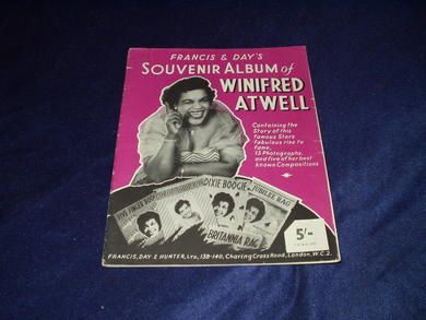 Souvenier Album of WINIFRED ATWELL. 1952