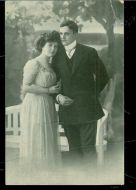 Pent postkort fra tidleg 1900