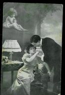 Gammelt kort fra tidleg 1900