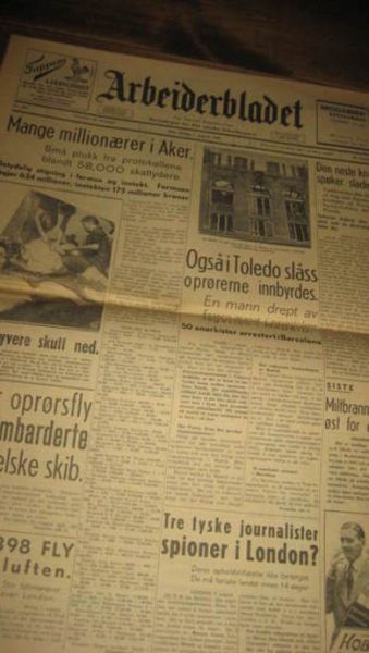 1937 nr 181 Arbeiderbladet