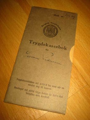 Trygdekassebok 1948