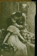 Meget pent postkort fra tidleg 1900