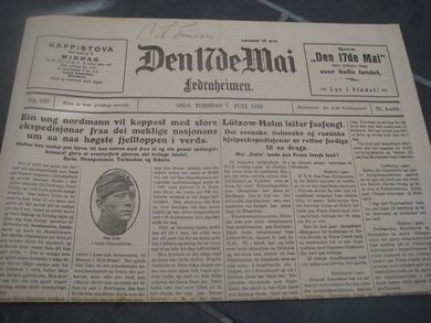 1928 nr 130 Den 17de Mai