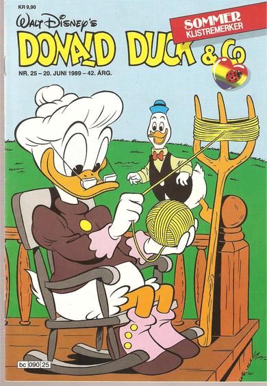 1989 nr 025 Donald Duck & Co