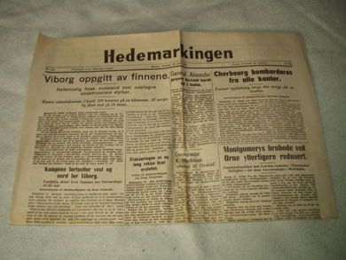 1944 nr 142 HEDEMARKINGEN