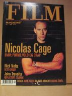 1999,nr 002,                                 FILM MAGASINET. NICOLAS CAGE, NICK NOLTE, JOHN TRAVOLTA.