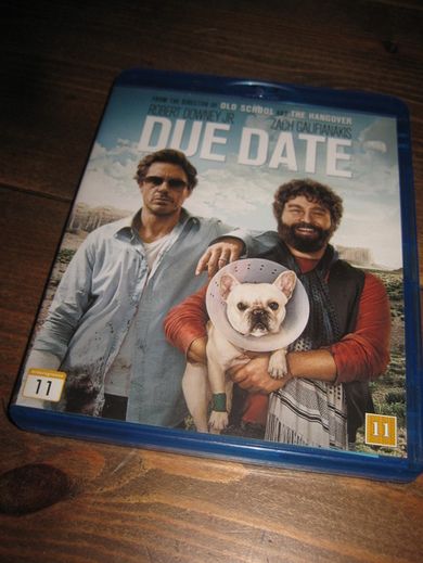 DUE DATE Blue ray