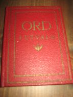 ORD I UTVALG. 1952.