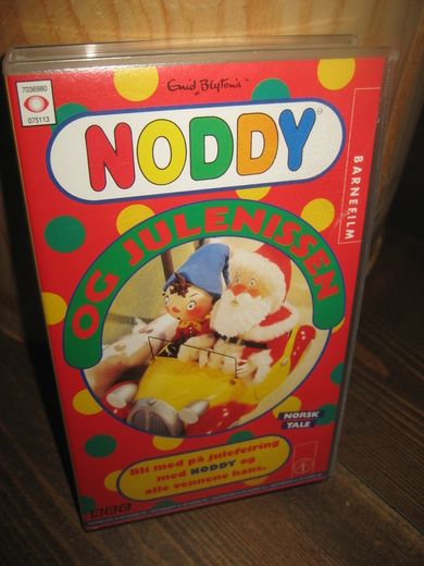 NODDY OG JULENISSEN. 1992, 60 MIN, 5 ÅR.