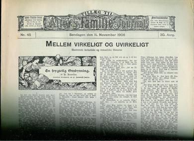 1906 nr 045 MELLEM VIRKELIGT OG UVIRKELIGT