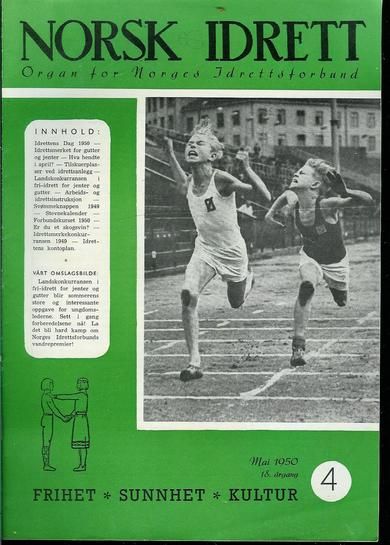 1950 nr 004 NORSK IDRETT