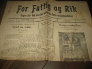 1930 nr 026 For Fattig og Rik