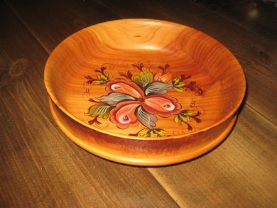 Rosemala trebolle ca 24 cm i diameter